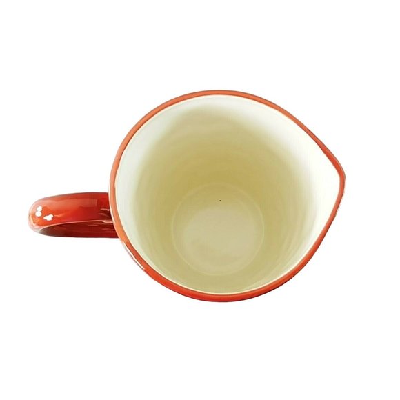 Pitcher Floral Hibiscus Certified International Tre Sorelle 8 1/2" - Picture 4 of 7